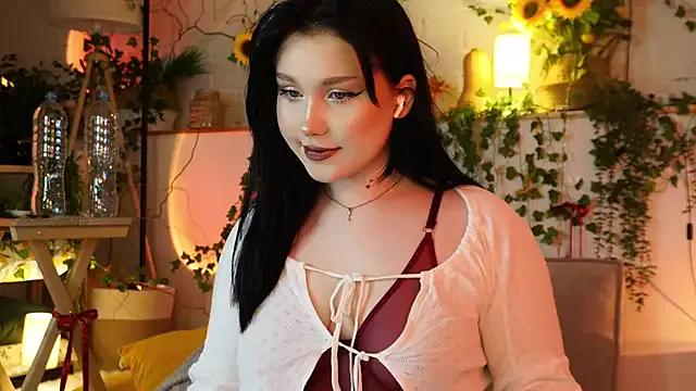 ScarletBlaze — glass dildo in ass